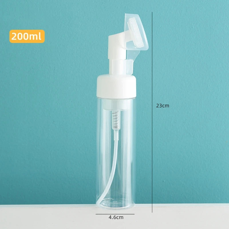 Frasco De Skin Care Com Cabeça De Silicone E Escova De Limpeza