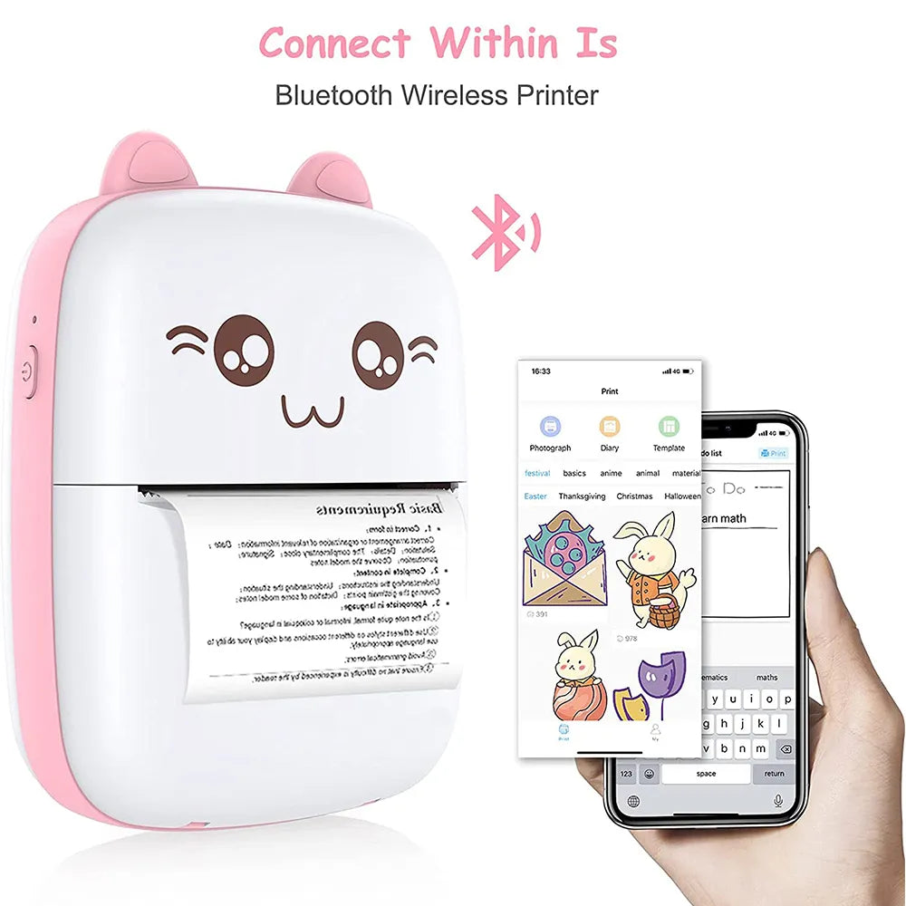 Mini Impressora Bluetooth