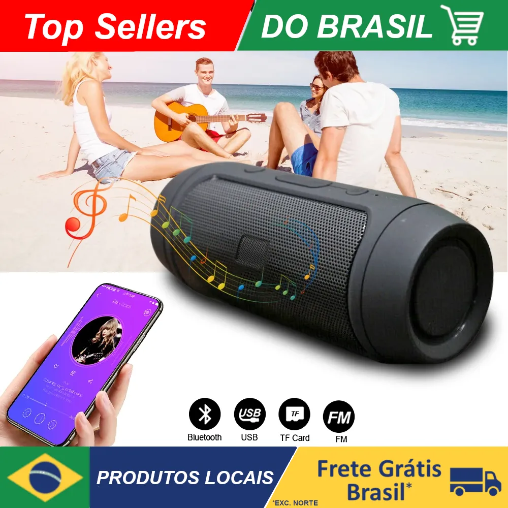 Caixa De Som Alto-Falante Portátil