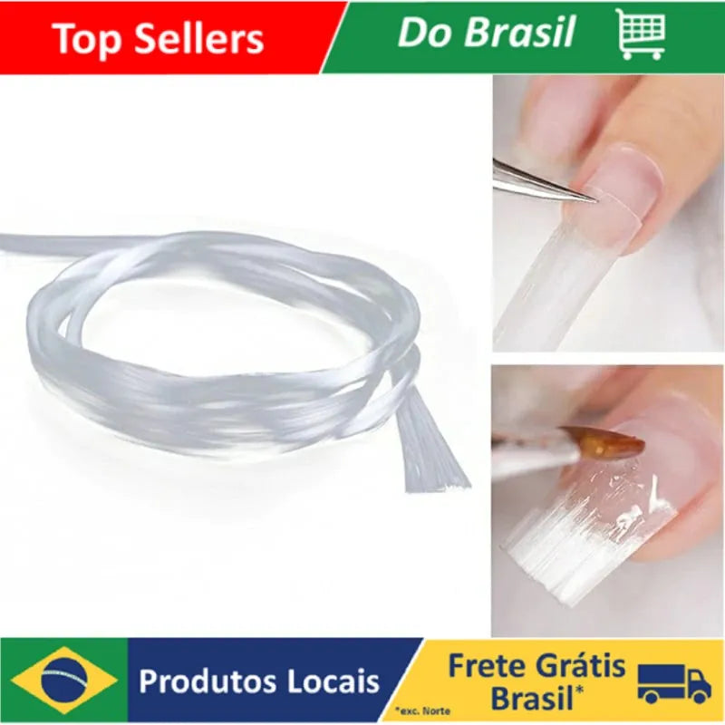 Fibra De Vidro Fio A Fio Para Alongamentos De Unhas