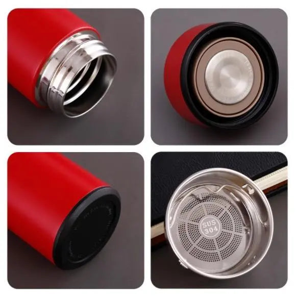 Garrafa Térmica Inox com Termômetro Digital