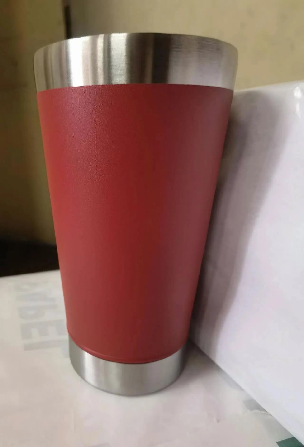 Copo térmico com tampa e abridor -473ml