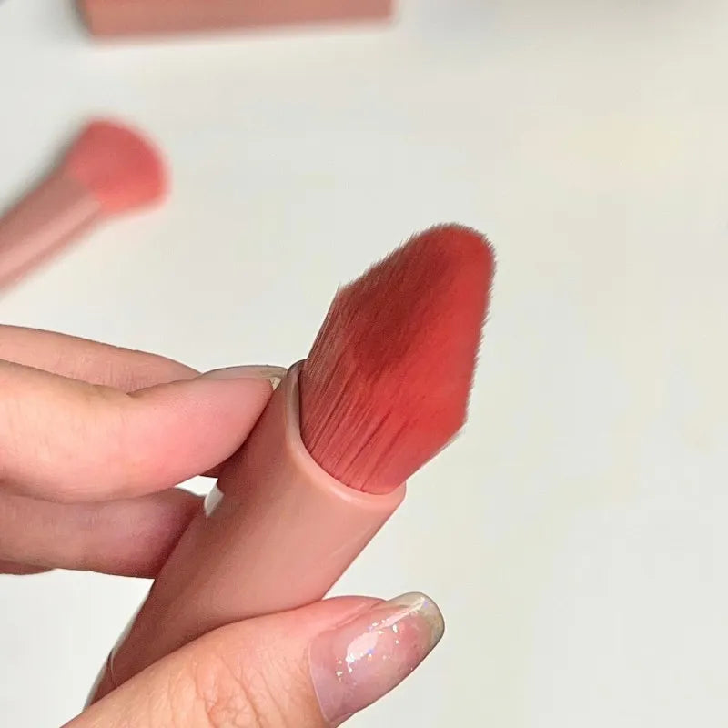 Mini Kit De Maquiagem Portátil Com 5 Pincéis De Maquiagem