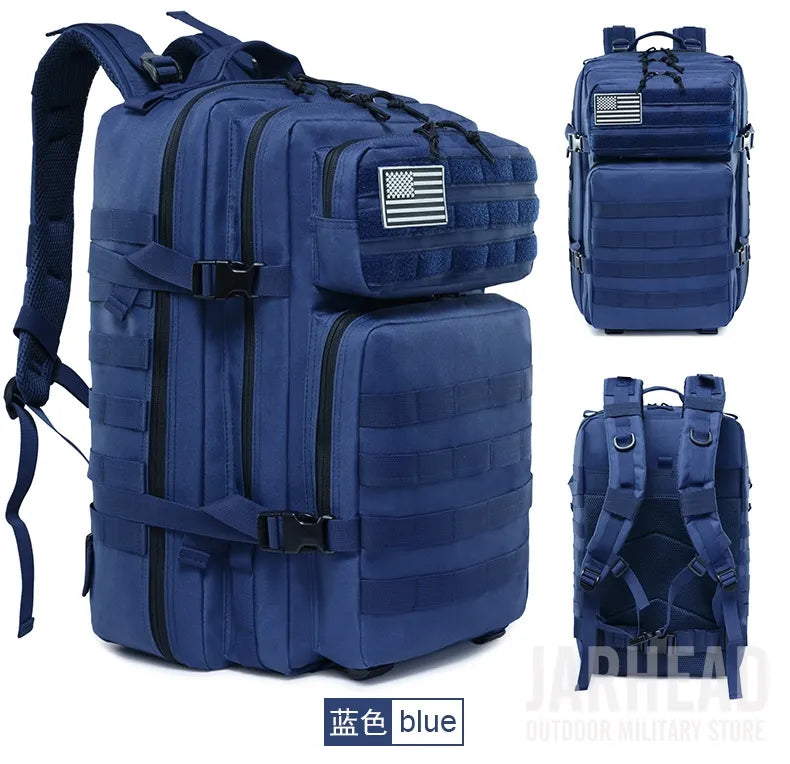 Nova grande capacidade homem exército tático camo mochilas assalto militar sac