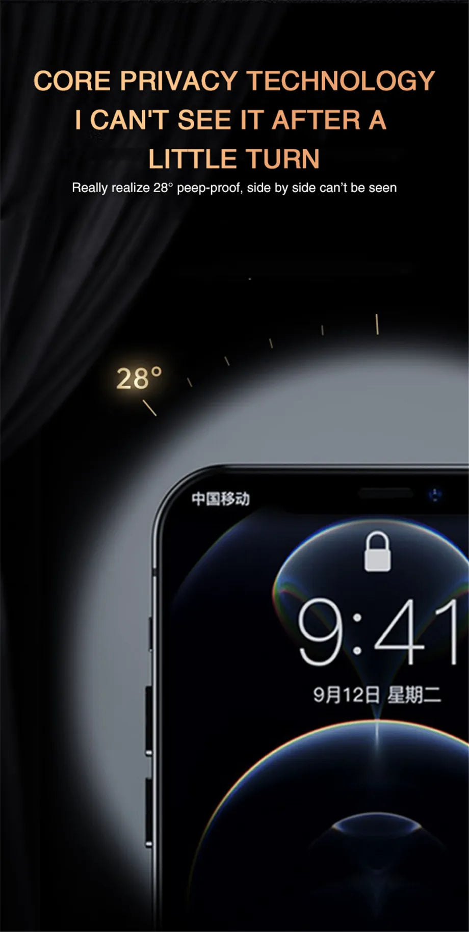Filme para celular transmitido para iPhone