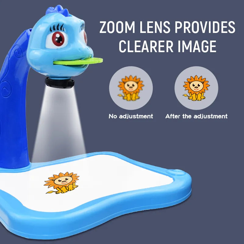 LED Projetor E Mesa Para Crianças