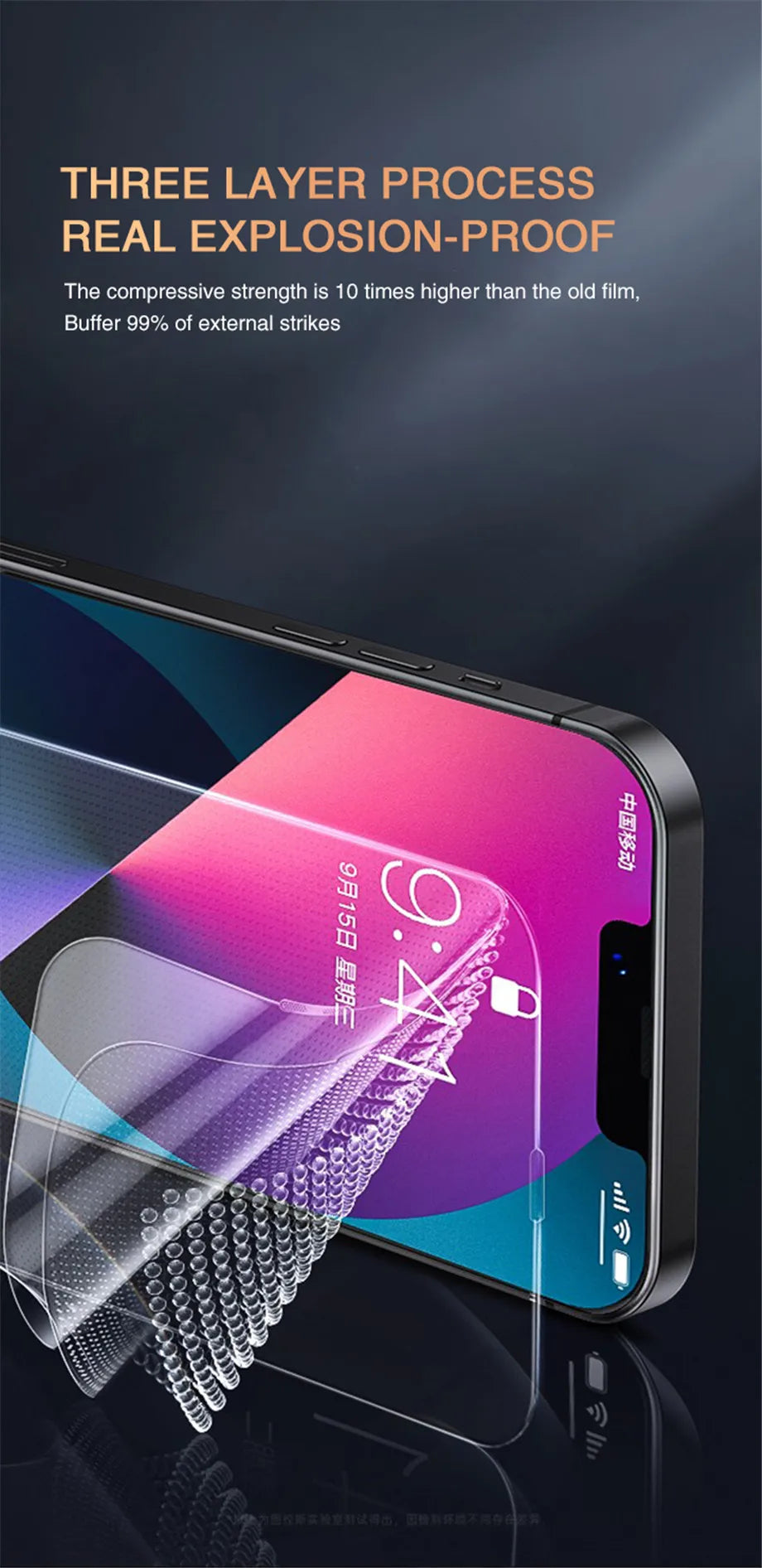 Filme para celular transmitido para iPhone