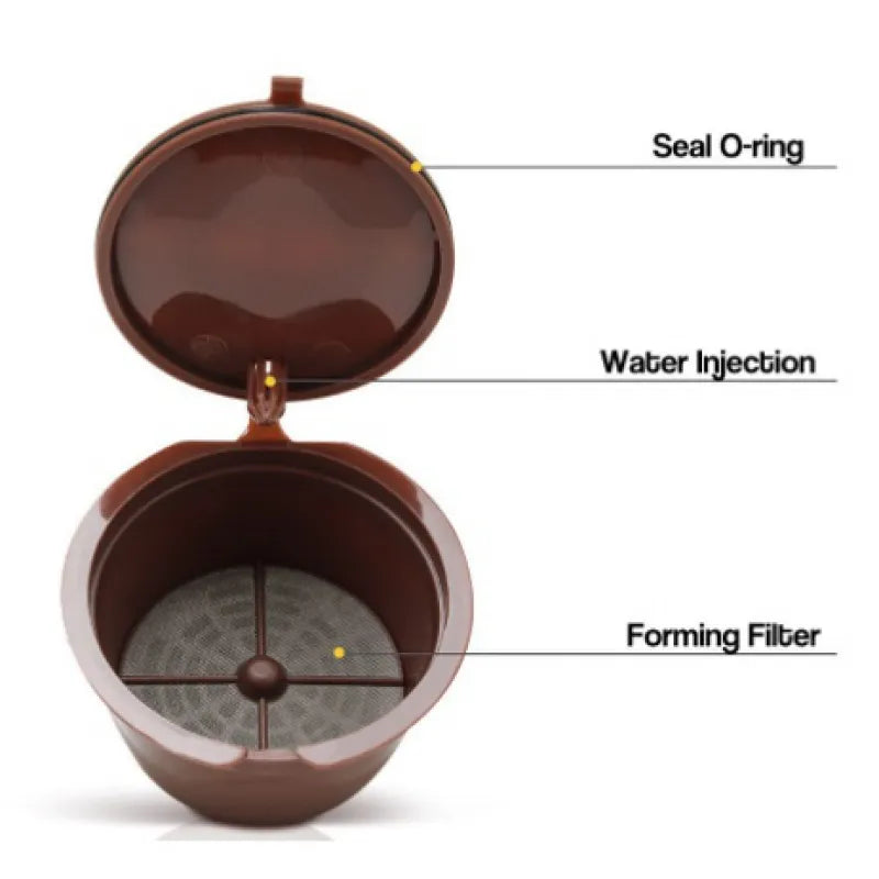 Dolce gusto cápsula reutilizável copo recarregável