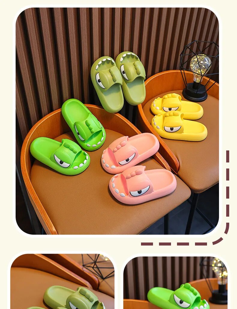 Chinelo Slider Dinossauro