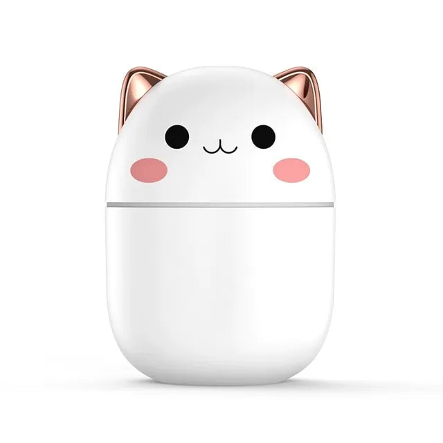 Umidificador de ar fofo gatinho e urso, Umidificadores Aromaterapia, Difusores,