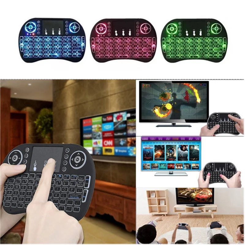 Mini teclado USB com Touchpad