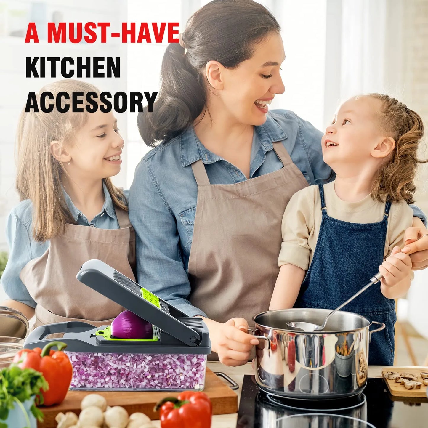 Fatiador Vegetal Multifuncional Com Cesta