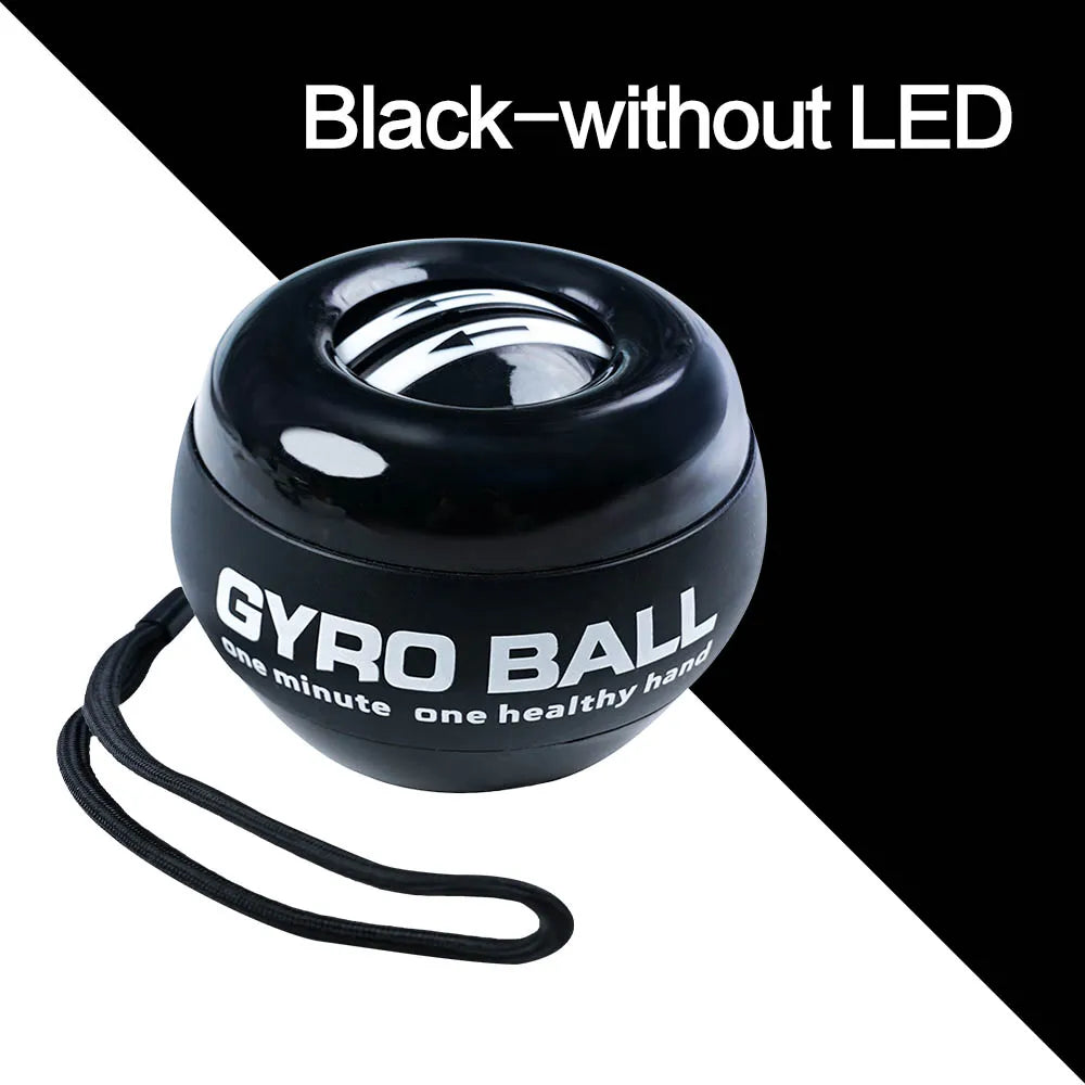 Bola Gyroball LED Para Treinamento De Pulso