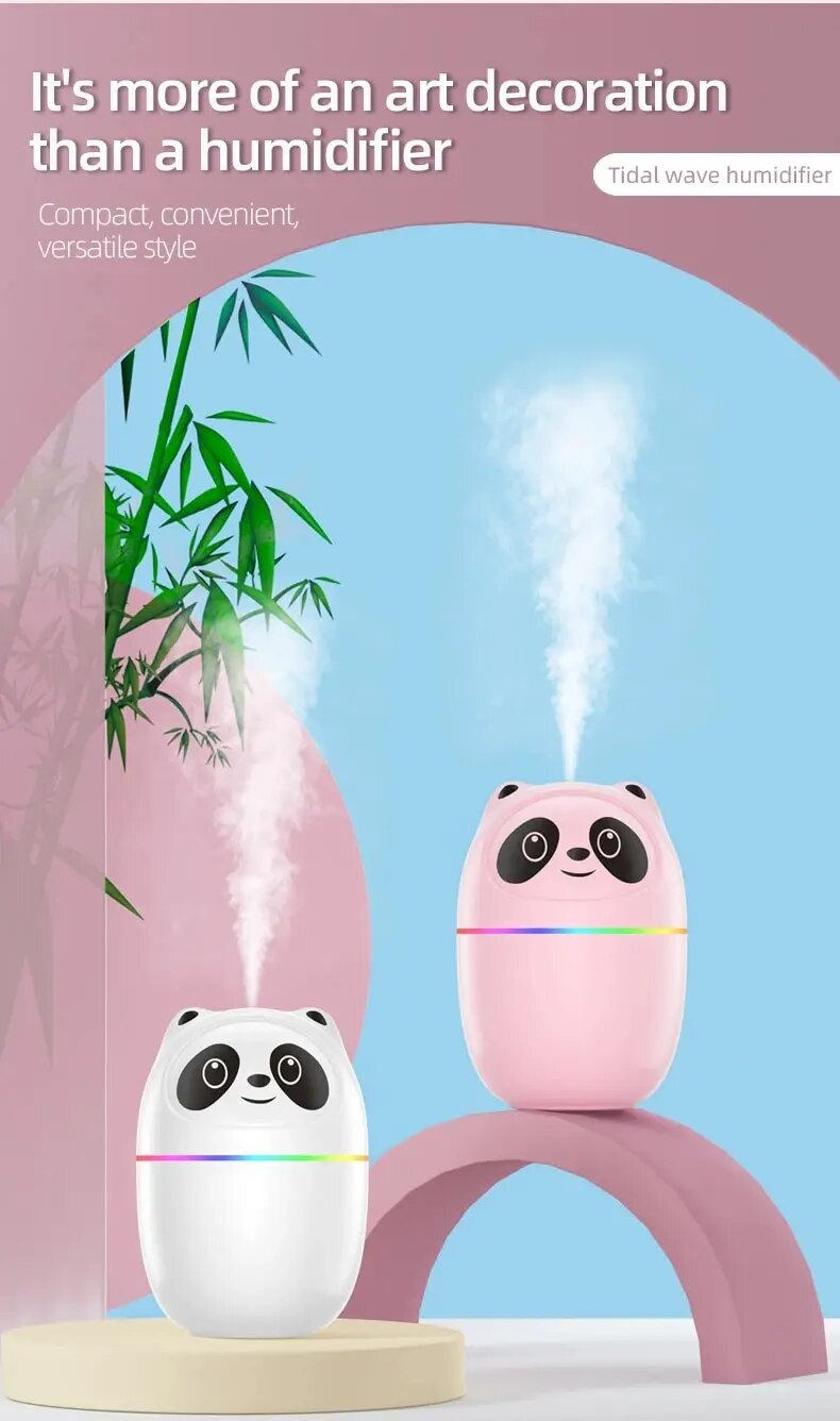 Umidificador de ar fofo gatinho e urso, Umidificadores Aromaterapia, Difusores,