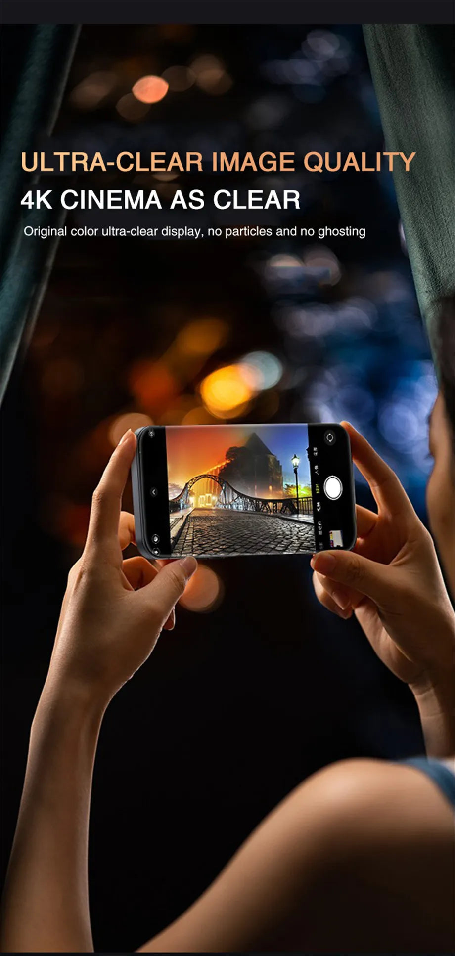 Filme para celular transmitido para iPhone