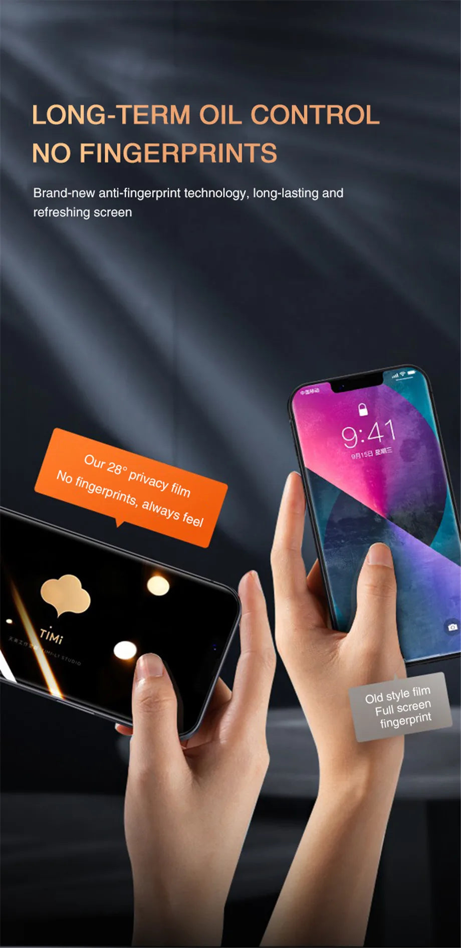 Filme para celular transmitido para iPhone