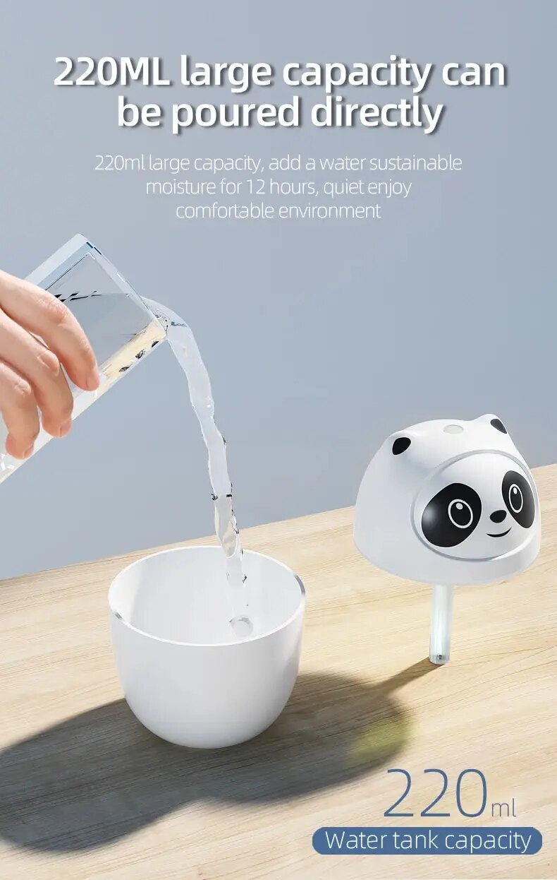 Umidificador de ar fofo gatinho e urso, Umidificadores Aromaterapia, Difusores,