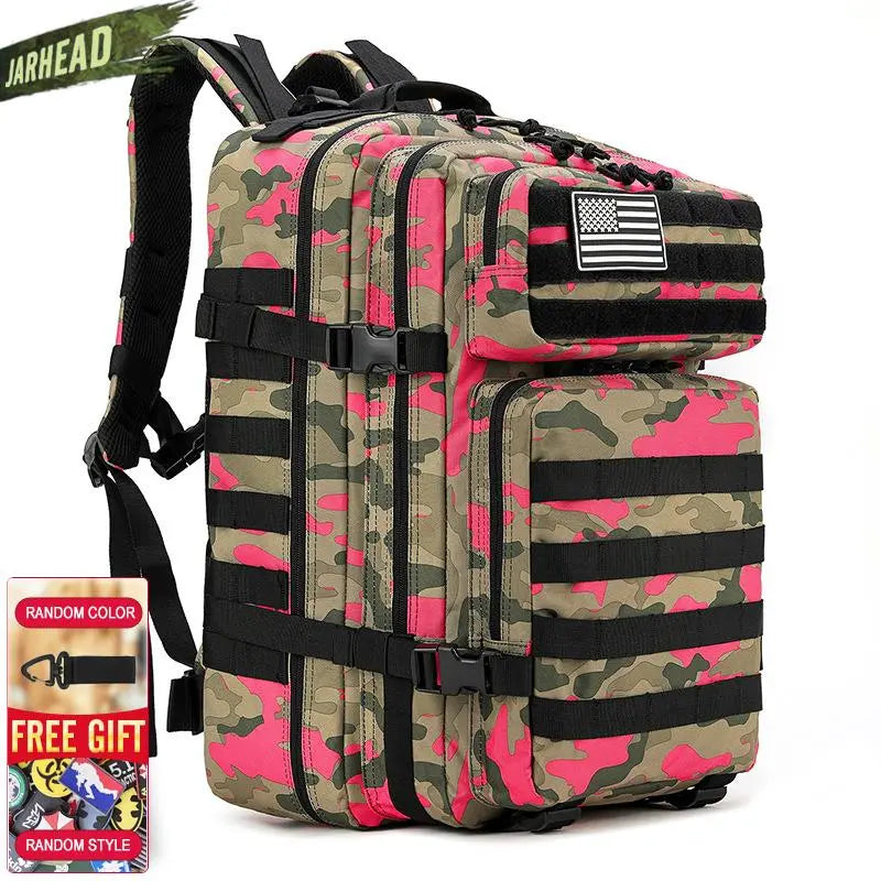 Nova grande capacidade homem exército tático camo mochilas assalto militar sac