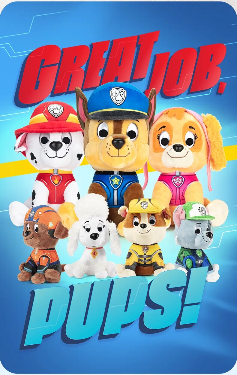 Boneco De Pelúcia Patrulha Canina