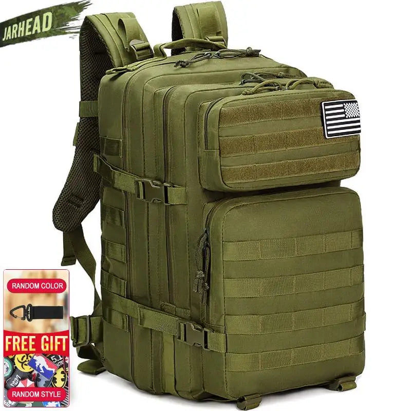 Nova grande capacidade homem exército tático camo mochilas assalto militar sac