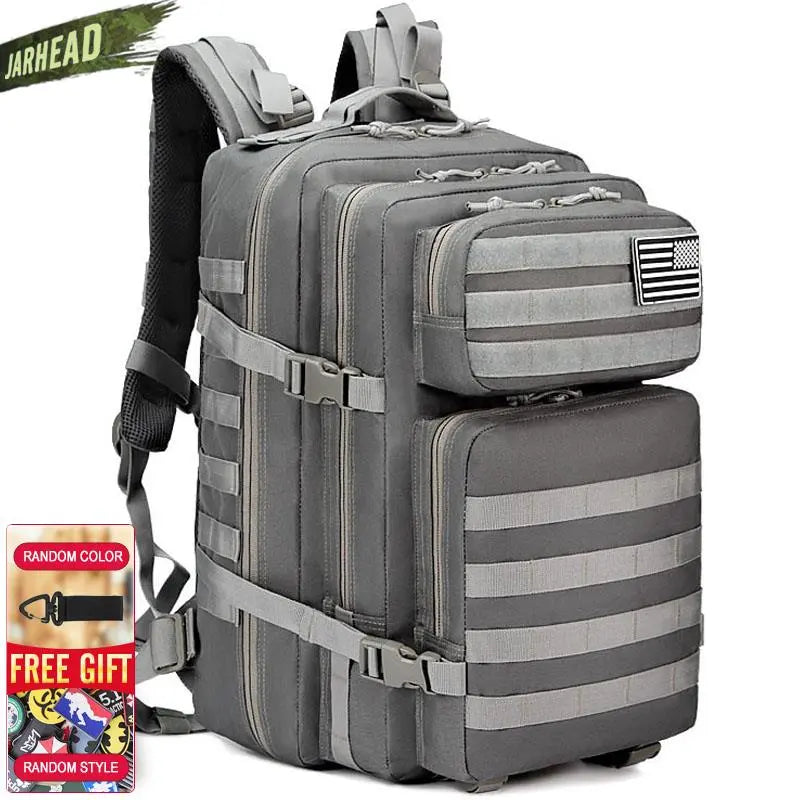 Nova grande capacidade homem exército tático camo mochilas assalto militar sac