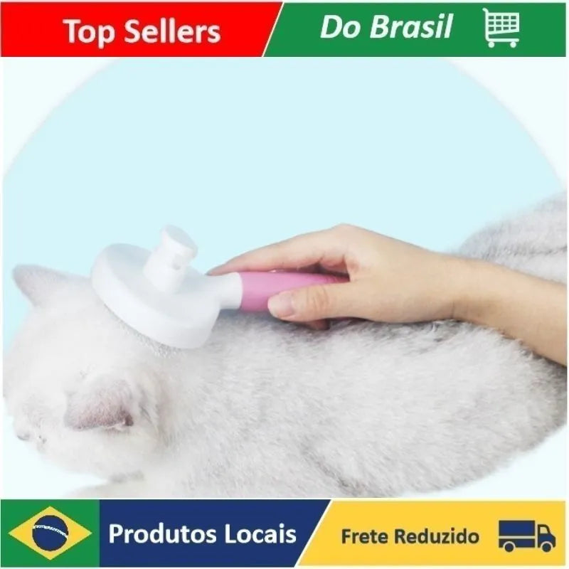 Escova Removedora De Pelos Para Pets
