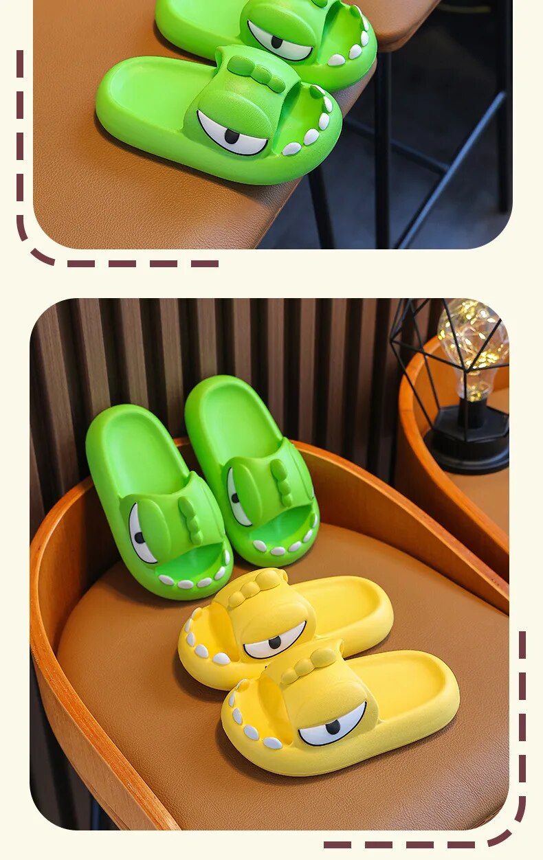 Chinelo Slider Dinossauro