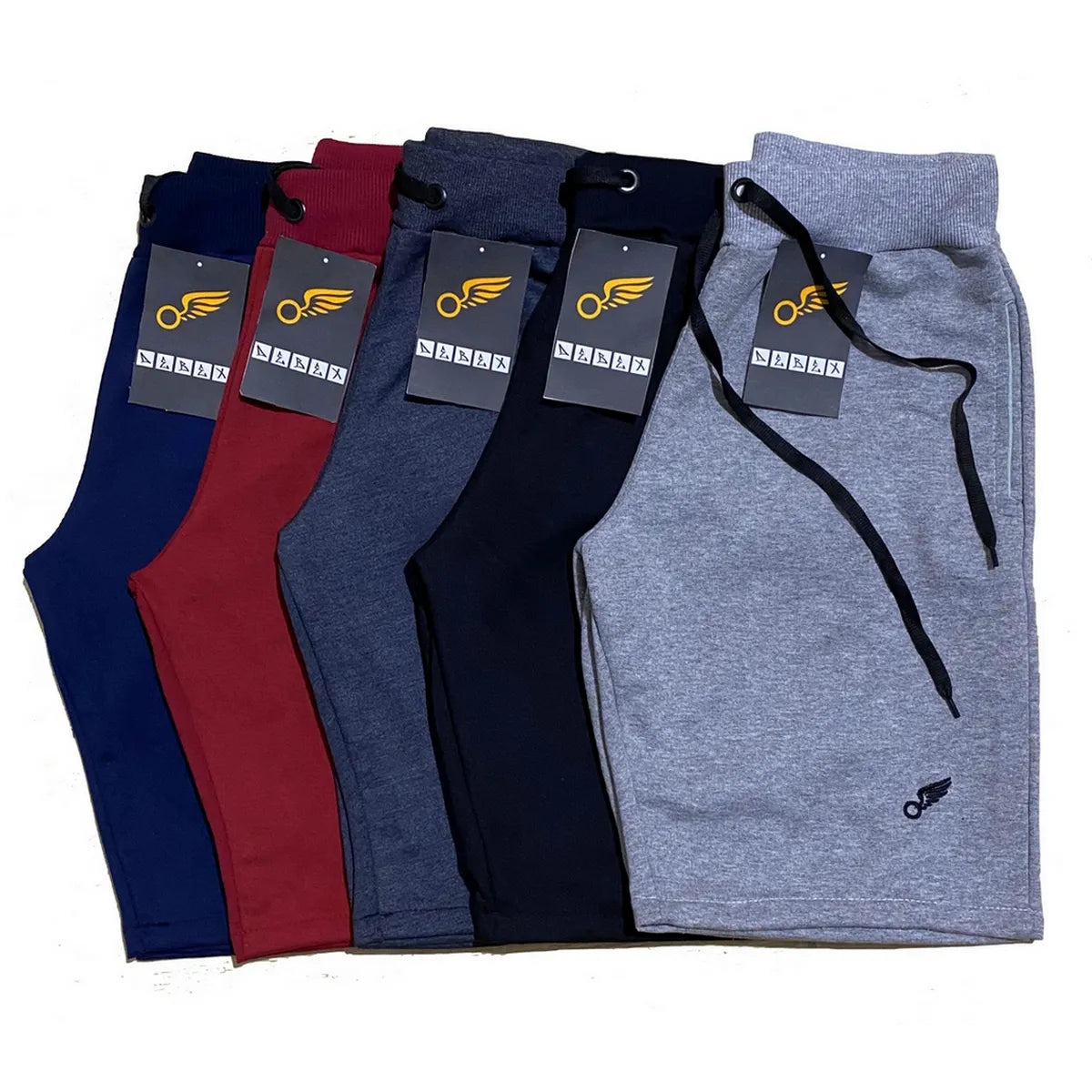 Bermuda de Moletom Top Barato Academia Treino Masculino 3 bolsos com Elástico e